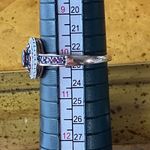 Tanzanian Wine Garnet Sterling Silver Ring Size 10 Photo 6