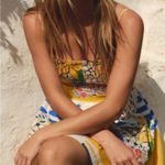 ZARA  Fruit Poplin Dress Photo 2