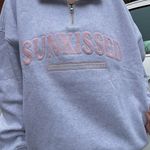 Sunkissed Coconut 1/4 Zip Sweatshirt Photo 0