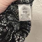 Kingston Grey Floral Print Black/Ivory Jogger Style Jumpsuit NWT Size Large White Photo 7