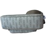 DKNY Gray Shoulder Bag with Text Pattern MSRP 178.00 Photo 6