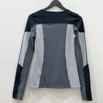 Gymshark Illusion Long Sleeve In Black/Charcoal/Light Gray Size M Photo 3