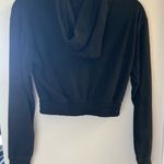 Gilly Hicks fleece cropped sweater hoodie xs Photo 2