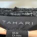 Tahari  hooded long sleeve top Size medium VGUC Photo 1