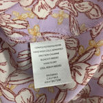 Halogen  Surplice‎ Cap Sleeve Blouse Floral Print Photo 8