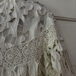 Ulla Johnson Albertine Dress Linen Lace Long Sleeve Pristine Guipure Size 2 XS Photo 9