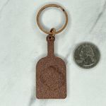 Woodford Reserve Bottle Shape Keychain Keyring Gold Photo 1