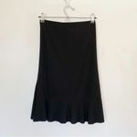 H.L Vintage Y2K Rhinestone Ruched Midi Skirt Black Size M Size M Photo 5