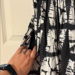 Ulla Johnson Akshara Hand Dyed Diamond Shibori Midi Dress Photo 4
