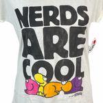 Life Clothing Co. Nerds Are Cool T-Shirt, Cream, Medium Photo 4