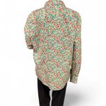 Lands' End NWOT! Lands’ End Women’s No Iron Supima Button Front Shirt Size 18 Multi-color Photo 3