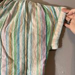 Time And Tru  Multicolor Striped High Low Top Photo 1