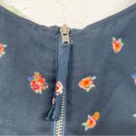 Staring At Stars Anthropologie  Navy Blue Floral Shift Mini Dress Womens S Ditsy Photo 5