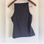 Maeve - Anthropologie  Square Neck Tank Black Small Photo 2