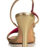 Trina Turk 💕💕 Jazzy Nights Heel ~ Rhinestones Size 10 New In Box Photo 4