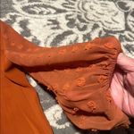 Pink Lily rust colored Blouse Photo 1