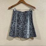 VEDA black gray Snakeskin Lambskin Leather A Photo 6