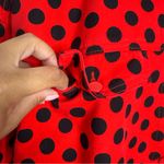 Disney NWT  Red & Black Polka Dot Minnie Mouse Denim Jacket‎ Size 2X Photo 2