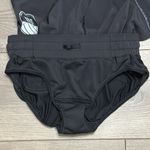 Lululemon Hotty Hot Short 4" Black Running Shorts OVA Logo Size 4 Tall Photo 5
