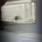 Coach Brown and Cream mini trifold Wallet Photo 3