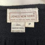 Jones New York Vintage Merino Wool Sweater Dress Small Petite Photo 4