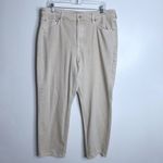 American Eagle NWOT‎  Mom Straight Jean High Waist 4701 Pink Clay Size 16R Photo 1