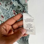 Mason & Belle  Chiffon Floral Lace Kimono‎ Cardigan Open Front Boho Feminine M Photo 6