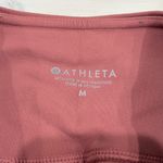 Athleta  Crop Leggings Colorblock High Rise‎ Athletic Pants Medium Photo 2