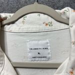 Celebrity Pink XL Floral Print Utility Coveralls Romper Jumpsuit Short Sleeve Photo 1