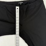 Eileen Fisher  Black Viscose Nylon Lycra Knit Pants Elastic Waist Size L Photo 3