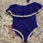 PilyQ New. Platinum by navy swimsuit. Retails $164 Photo 8