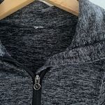 Lululemon Heathered Grey Quarter Zip Sweater Photo 1