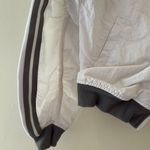 Fabletics 3/ $25 S- White and Black Windbreaker Jacket w/ Pockets Photo 2