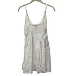 Cute Options White Eyelet Lace Mini‎ Dress Sleeveless Summer Casual Party Size M Photo 2