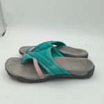 Merrell  Womens Atlantis Teal Pink Strappy Comfort Flip Flop Sandals 5 EU 36 Gorp Photo 1