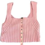 Urban Outfitters  Women's Lilac Cropped Tank Top Size M Sleeveless Casual Photo 6