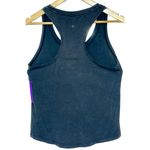 Lululemon  Black Athletic Racerback Tank Top Shirt Athletic Tops Womens Size 6 Photo 2