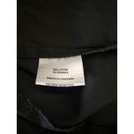 Eileen Fisher  Black Button Down 3/4 Sleeve Cotton Spandex Minimalist Shirt Top M Photo 10