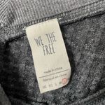 Free People We the Free South Side Thermal Top in Black Gray Size L Photo 5