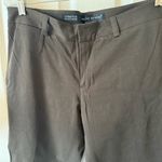 Fabrizio Gianni Women's Brown Stretch Comfort Cropped Dress Pants Size 12 Photo 9