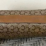 CELINE  Macadam Diffusion Tan Canvas and Leather Crossbody Bag Photo 4