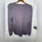Athleta  Uptempo Top Dark Sky Violet Purple Soft Long Sleeve Workout Yoga Top Photo 6