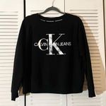 Calvin Klein Large Jeans Black Logo Sweatshirt Size undefined Photo 0