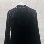 Bardot  Kira Crushed Velvet Choker Black Dress Size 8 Photo 4