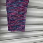 vogo athletica Leggings Women's Size Small Pink Stripe Stretch Capri Photo 5