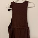 Free People Jumpsuit Size Medium Oversized Brown Rum Raisin Jumper Henriette Photo 7