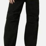 Good American NWT  Cotton Uniform Relaxed Drawstring High Rise Denim 8/29 Photo 0