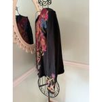 Coldwater Creek Vintage  Cardigan Sweater Full Zip Sz L Embroidered Boho Artsy Photo 1