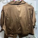 Paper + Tee Womens Dress Jacket Sleeve Cropped brown Size 3x Photo 3