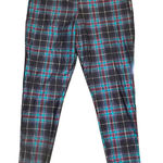Torrid NWT  1X Plaid Leggings Liquid Shadow Grid Stretch Pants Holiday Cozy Photo 0